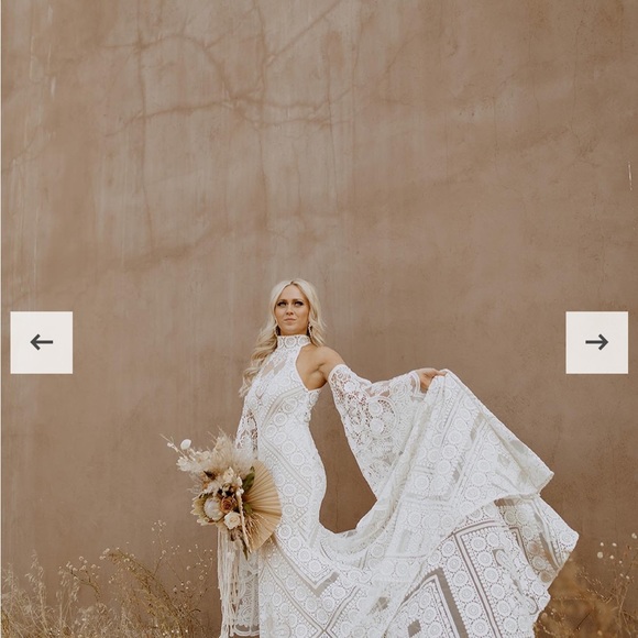 NWT Rue de Seine Bishop gown UK10 - Picture 3 of 11